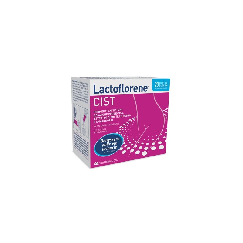 Lactoflorene Cist Integratore Per Vie Urinarie 20 Buste - Integratori per cistite - 942644321 - Lactoflorene - € 15,43
