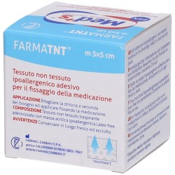 Farmac-zabban Cerotto Meds Farmatnt Tessuto Non Tessuto Fix Ipoallergenico Adesivo 500x5cm - Medicazioni - 931972210 - Farmac...