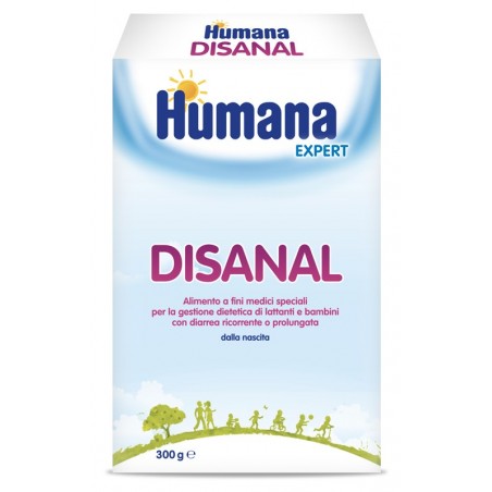 Humana Expert Disanal Alimento Per Diarrea Ricorrente o Prolungata 300 G - Latte in polvere e liquido per neonati - 944534015...