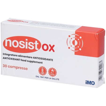 Nosistox Integratore Antiossidante Vitamine C E Selenio Zinco 30 Compresse Imo - 1 Nosistox Integratore Antiossidante Vitamine C E Selenio Zinco 30 Compresse Imo - 1