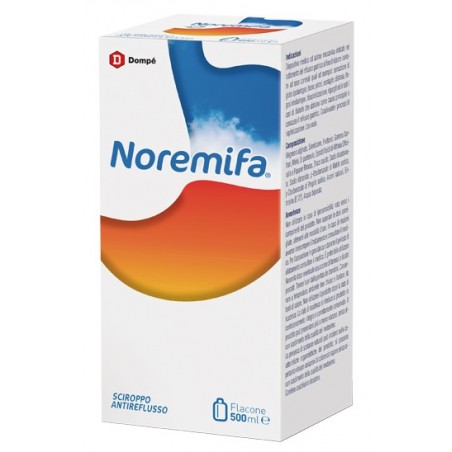 Noremifa Sciroppo Antireflusso 500 Ml - Integratori per il reflusso gastroesofageo - 933564041 - Noremifa - € 18,46