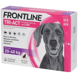 Frontline Tri-Act Soluzione Spot-On Cani 20-40 Kg 6x4ml - Prodotti per cani - 104672124 - Frontline - € 51,56