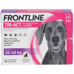 FRONTLINE TRI-ACT*spot-on soluz 6 pipette 4 ml 2.019,2 mg +270,4 mg cani da 20 a 40 Kg - Rimedi vari - 104672124 -  - € 52,60