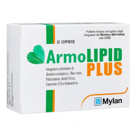 Armolipid Plus Integratore per il Colesterolo 30 Compresse ArmoLIPID - 1 Armolipid Plus Integratore per il Colesterolo 30 Compresse ArmoLIPID - 1
