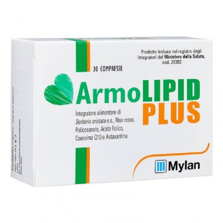 Armolipid Plus Integratore per il Colesterolo 30 Compresse - Integratori per il cuore e colesterolo - 986982712 - ArmoLIPID -...