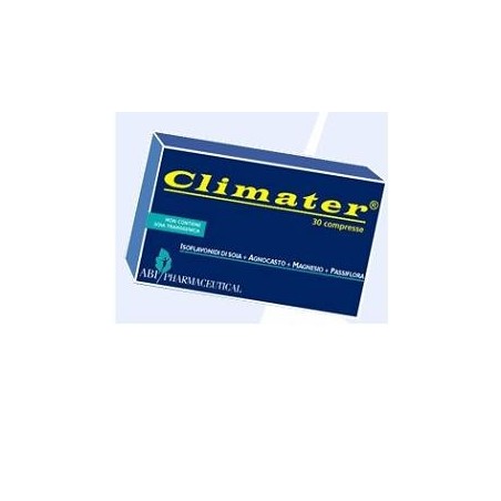 Abi Pharmaceutical Climater 30 Compresse - Integratori per ciclo mestruale e menopausa - 902229398 - Abi Pharmaceutical - € 2...