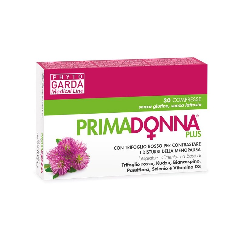 Phyto Garda Primadonna Plus 30 Compresse - Integratori per ciclo mestruale e menopausa - 911187363 - Phyto Garda - € 26,00