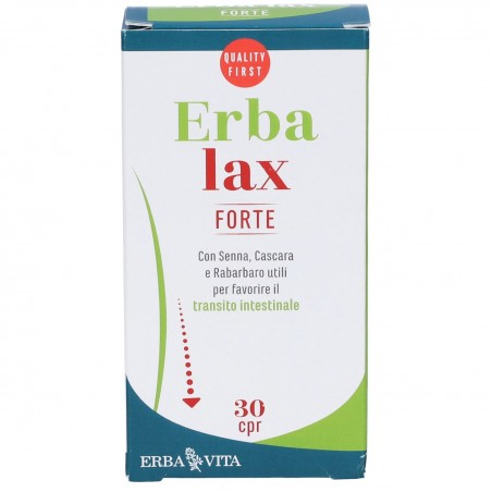 ERBALAX FORTE 30 COMPRESSE - Integratori per regolarità intestinale e stitichezza - 981991615 -  - € 4,68