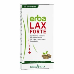 ERBALAX FORTE 30 COMPRESSE - Integratori per regolarità intestinale e stitichezza - 981991615 -  - € 4,68