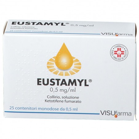 Visufarma Eustamyl 0,5 Mg/ml Collirio, Soluzione - Rimedi vari - 039436023 - Visufarma - € 14,82