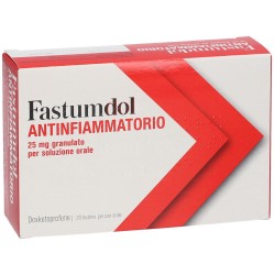 Fastumdol Antinfiammatorio 25 Mg Granulato Per Soluzione Orale - Farmaci per mal di denti - 034041222 - Menarini Internat. O....