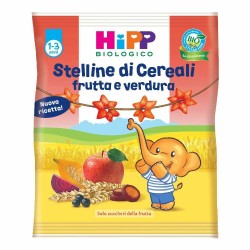 HIPP BIO STELLINE DI CEREALI ALLA FRUTTA 30 G - Alimentazione e integratori - 977214220 - Hipp - € 1,82