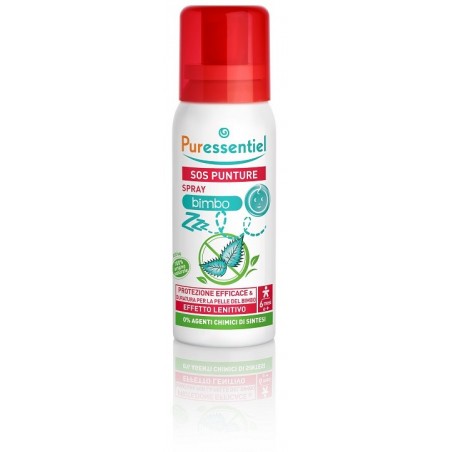 Puressentiel Italia Sos Insetti Spray Bimbo 60 Ml - Creme e prodotti protettivi - 971803756 - Puressentiel Italia - € 9,89