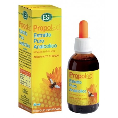 Propolaid Estratto Puro Analcolico 50 Ml - Integratori per difese immunitarie - 909749412 - Propolaid - € 7,02