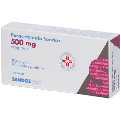 Paracetamolo Sandoz Compresse - Farmaci per dolori muscolari e articolari - 042360040 - Sandoz - € 2,95