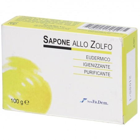 New Fa. Dem. Sapone Zolfo 100 G - Bagnoschiuma e detergenti per il corpo - 902277197 - New Fa. Dem. - € 5,37