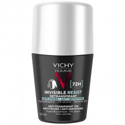 Vichy Homme Deodorante Roll On 72h Invisibile Antitraspirante 50 ml - Deodoranti per il corpo - 988037673 - Vichy - € 8,73