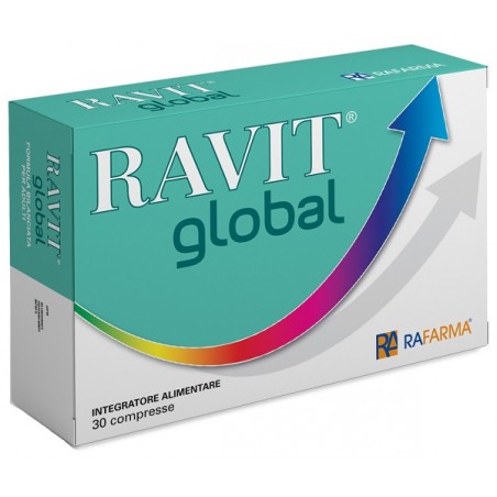 Rafarma Di Alfio Rapisarda Ravit Global 30 Compresse - Circolazione e pressione sanguigna - 971375617 - Rafarma Di Alfio Rapi...