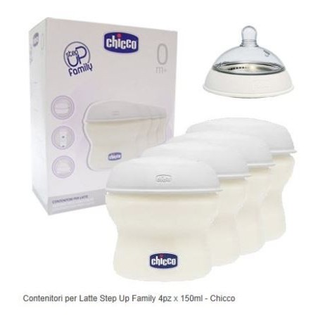 Chicco Contenitore Latte Step Up New - Altri accessori per mamma e bimbo - 924741073 - Chicco - € 19,68