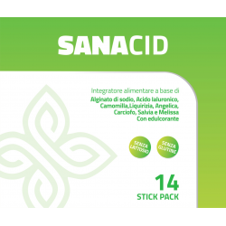 Sanacid Per Digestione E Salute Gastrointestinale 14 Stick - Integratori per regolarità intestinale e stitichezza - 987665888...