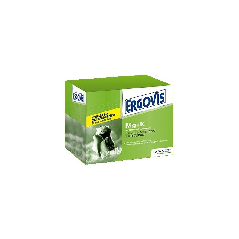 Eg Ergovis Mg+k 30 Bustine - Vitamine e sali minerali - 924764590 - Ergovis - € 10,43