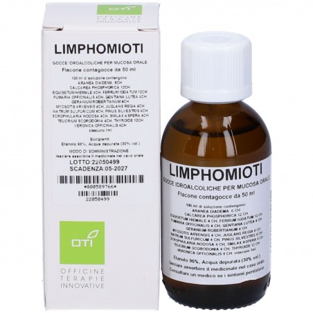 LIMPHOMIOTI COMPOSTO GOCCE 50 ML SOLUZIONE IDROALCOLICA Oti - 1 LIMPHOMIOTI COMPOSTO GOCCE 50 ML SOLUZIONE IDROALCOLICA Oti - 1
