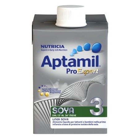 Danone Nutricia Soc. Ben. Aptamil 3 Soya Crescita 500 Ml - Latte in polvere e liquido per neonati - 926423789 - Aptamil - € 4,81