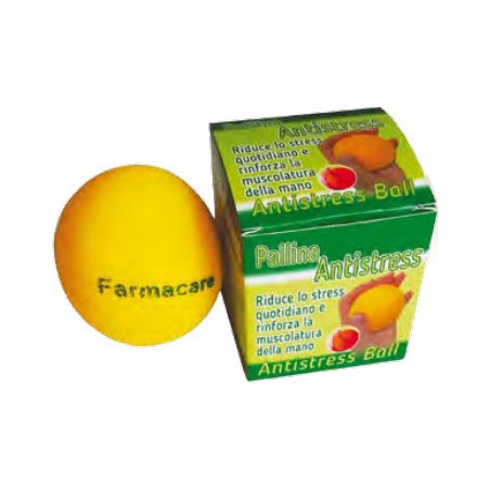 Farmacare Pallina Antistress Giallo Farmacare - 1 Farmacare Pallina Antistress Giallo Farmacare - 1