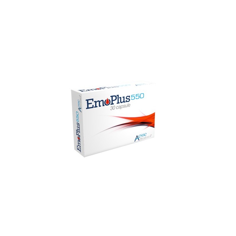 Aesse Pharma S Emoplus 30 Capsule 550 Mg - Vitamine e sali minerali - 971171006 - Aesse Pharma S - € 14,76
