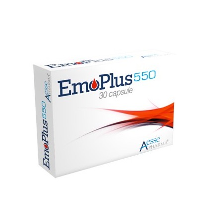 Aesse Pharma S Emoplus 30 Capsule 550 Mg - Vitamine e sali minerali - 971171006 - Aesse Pharma S - € 14,93