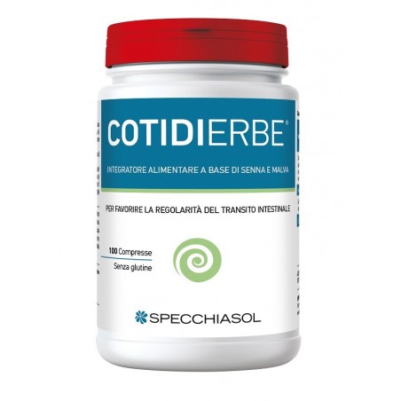 Specchiasol Cotidierbe Integratore Transito Intestinale 100 Compresse Specchiasol - 1 Specchiasol Cotidierbe Integratore Transito Intestinale 100 Compresse Specchiasol - 1