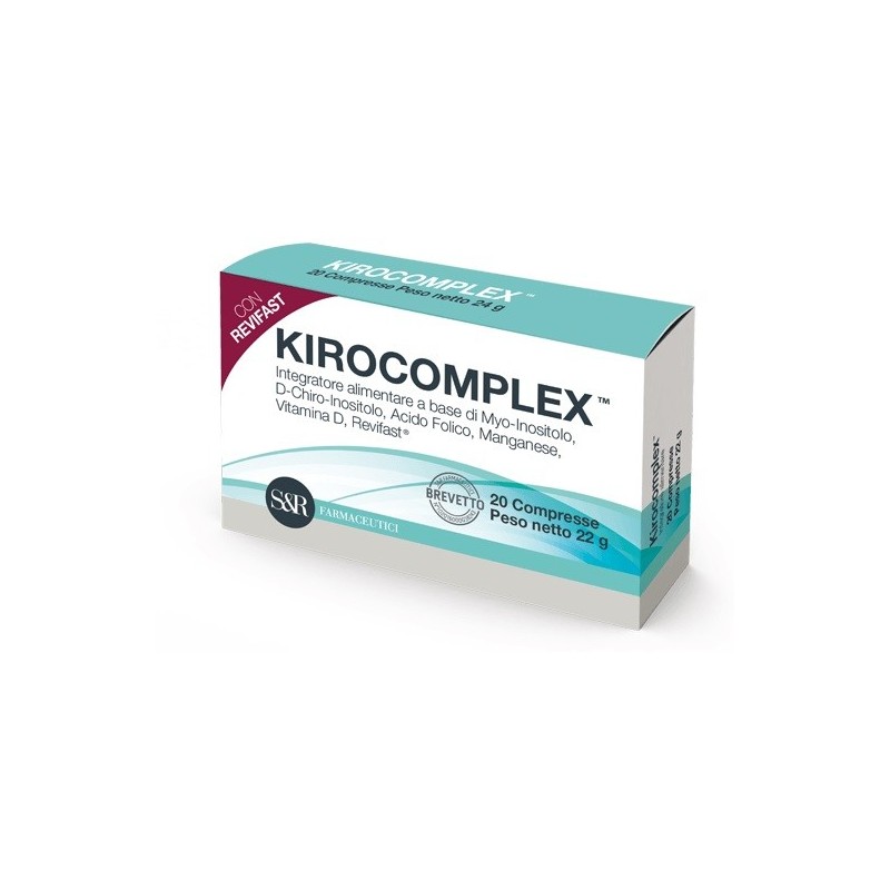 S&r Farmaceutici Kirocomplex 20 Compresse - Integratori per apparato uro-genitale e ginecologico - 927126870 - S&r Farmaceuti...