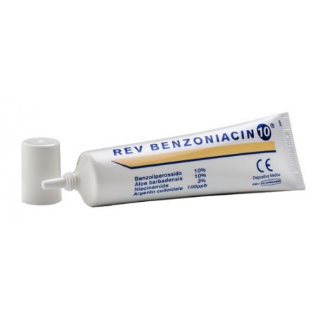 Rev Pharmabio Rev Benzoniacin 10 Crema 30 Ml - Trattamenti per pelle sensibile e dermatite - 980462648 - Rev Pharmabio - € 21,18