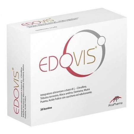 Edovis Integratore L-Citrullina Maca Damiana Muira 20 Bustine Arcapharma - 1 Edovis Integratore L-Citrullina Maca Damiana Muira 20 Bustine Arcapharma - 1