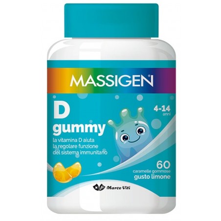 Marco Viti Farmaceutici Massigen D Gummy 60 Caramelle Massigen - 1 Marco Viti Farmaceutici Massigen D Gummy 60 Caramelle Massigen - 1