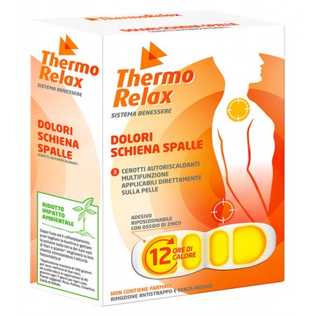 Alsipharma Thermorelax Cerotto Autoriscaldante Dolore Schiena/spalle 3 Pezzi Alsipharma - 1 Alsipharma Thermorelax Cerotto Autoriscaldante Dolore Schiena/spalle 3 Pezzi Alsipharma - 1