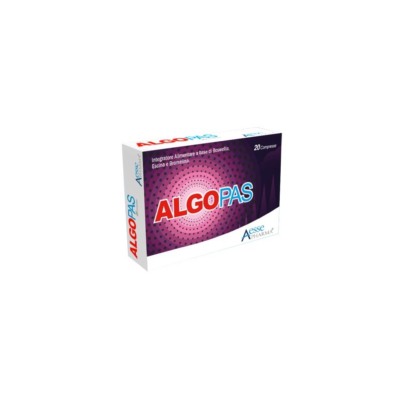 Aesse Pharma S Algopas 20 Compresse - Integratori per dolori e infiammazioni - 973923663 - Aesse Pharma S - € 15,01