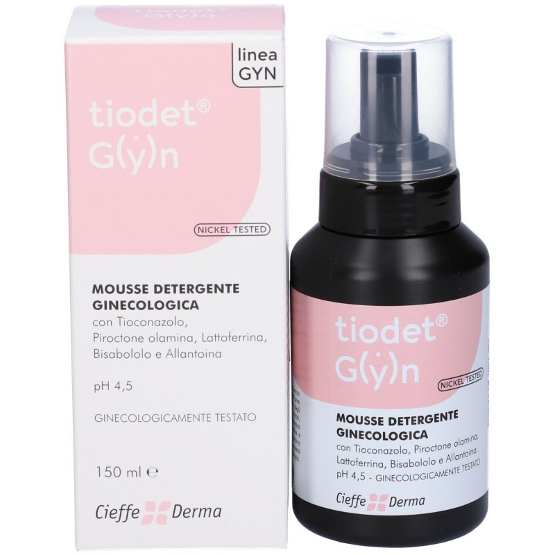 Tiodet Gyn Detergente intimo antimicotico 150 ml Cieffe Derma - 1