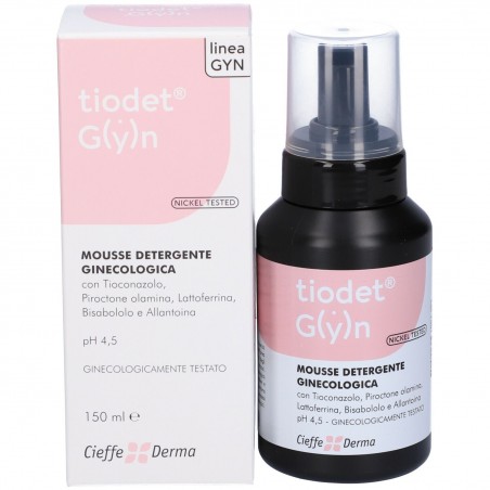 Tiodet Gyn Detergente intimo antimicotico 150 ml Cieffe Derma - 1 Tiodet Gyn Detergente intimo antimicotico 150 ml Cieffe Derma - 1