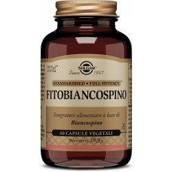 Solgar Fitobiancospino Integratore Cardiovascolare 60 Capsule Vegetali Solgar - 1