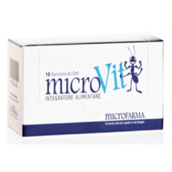 Microfarma Microvit 10 Flaconcini Da 10 Ml - Vitamine e sali minerali - 933511305 - Microfarma - € 16,97