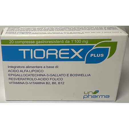 Unopharma Tiorex Plus 20 Compresse Unopharma - 1 Unopharma Tiorex Plus 20 Compresse Unopharma - 1
