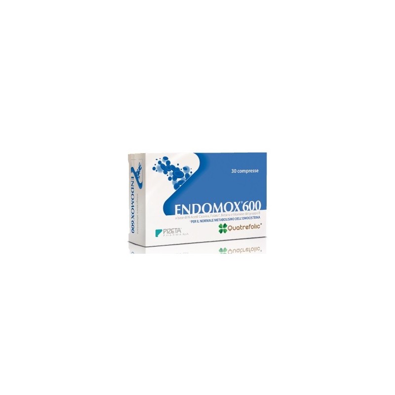 Pizeta Pharma Endomox 600 30 Compresse - Vitamine e sali minerali - 981369251 - Pizeta Pharma - € 23,35