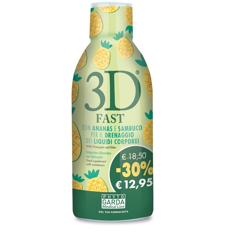 Phyto Garda 3D Fast Drenante Con Ananas E Sambuco 500 Ml Phyto Garda - 1