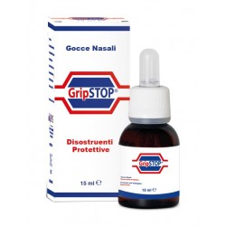 Grip Stop Gocce Nasali Decongestionanti 15 Ml - Prodotti per la cura e igiene del naso - 944686486 - Grip Stop - € 11,84