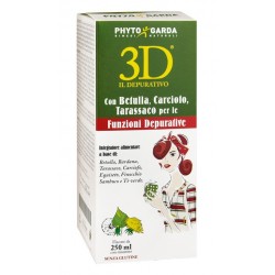 Phyto Garda 3D Integratore Depurativo Per L'Organismo 250 Ml - Drenanti e depurativi naturali dell'organismo - 921129502 - Ph...