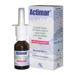 Uriach Italy Actimar Soluzione Nasale Spray Salina 3% Con Acido Ialuronico + Msm 20 Ml Con Erogatore - Soluzioni Ipertoniche ...