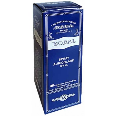 Deca Laboratorio Chimico Boral Spray Auricolare 100 Ml - Mal d'orecchio - 939068146 - Boral - € 19,70