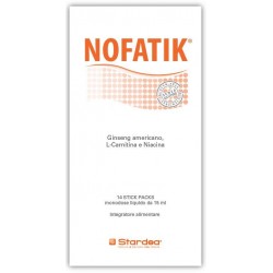 Stardea Nofatik 14 Stickpacs Monodose Liquido Da 15 Ml - Integratori per concentrazione e memoria - 971172061 - Stardea - € 2...