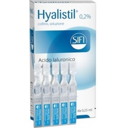 Hyalistil 0,2% Collirio Per Occhio Secco 20 Flaconcini Monodose - Colliri - 032072050 - Hyalistil - € 19,15